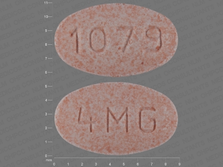 1079 4: (13668-079) Montelukast 4 mg (As Montelukast Sodium 4.2 mg) Chewable Tablet by Torrent Pharmaceuticals Limited