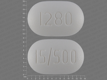 1280: (13668-280) Metformin Hydrochloride 500 mg / Pioglitazone 15 mg Oral Tablet by Torrent Pharmaceuticals Limited