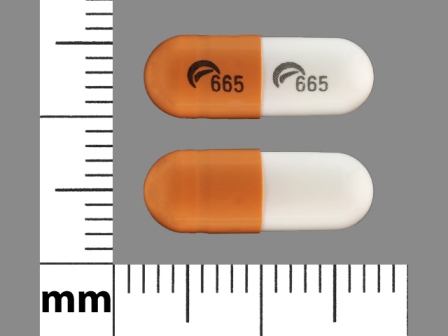 665: (14550-511) Gabapentin 100 mg Oral Capsule by Actavis Pharma Manufacturing Pvt Ltd. (Sod)