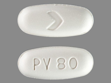 PV 80: (16252-529) Pravastatin Sodium 80 mg Oral Tablet by Cobalt Laboratories Inc.