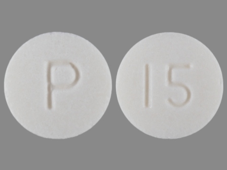 P 15: (16729-020) Pioglitazone Hydrochloride 15 mg Oral Tablet by Pd-rx Pharmaceuticals, Inc.