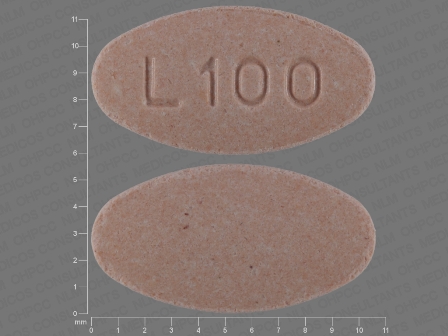 L100: (16729-078) Carbidopa 25 mg / L-dopa 100 mg Extended Release Tablet by Accord Healthcare, Inc.