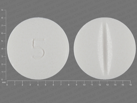 5: (16729-139) Glipizide 5 mg Oral Tablet by Remedyrepack Inc.