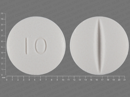 10: (16729-140) Glipizide 10 mg Oral Tablet by Remedyrepack Inc.