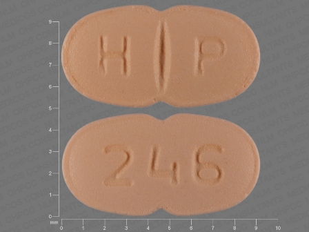 HP 246: (23155-246) Venlafaxine 25 mg (As Venlafaxine Hydrochloride 28.3 mg) Oral Tablet by Heritage Pharmaceuticals Inc.