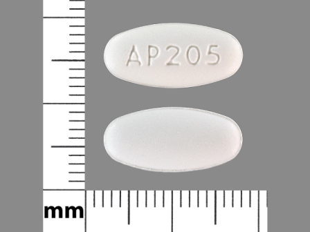 AP205: (24658-163) Alendronate 70 mg Oral Tablet by Marlex Pharmaceuticals Inc