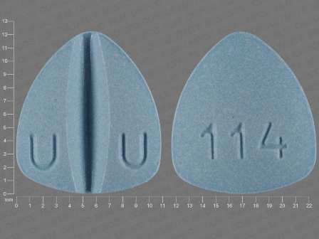 U U 114: (29300-114) Lamotrigine 200 mg Oral Tablet by Direct Rx