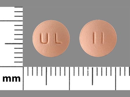 UL ll: (29300-188) Bisoprolol Fumarate 5 mg / Hctz 6.25 mg Oral Tablet by Unichem Pharmaceuticals (Usa), Inc.