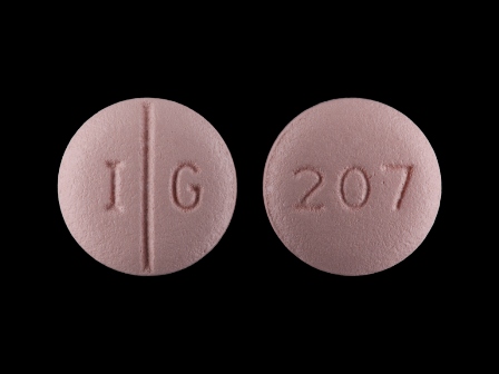 207 IG: (31722-207) Citalopram 20 mg (As Citalopram Hydrobromide 24.99 mg) Oral Tablet by Camber Pharmaceuticals
