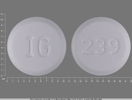 239 IG: (31722-239) Amlodipine (As Amlodipine Besylate) 10 mg Oral Tablet by Camber Pharmaceuticals