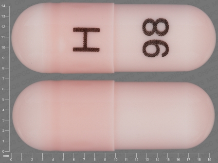 98 H: (31722-545) Lithium Carbonate 300 mg Oral Capsule by Bryant Ranch Prepack