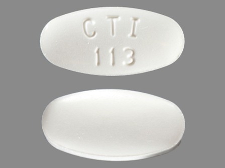 CTI 113: (42291-109) Acycycloguanosine 800 mg Oral Tablet by Remedyrepack Inc.