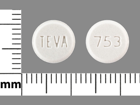 753 TEVA: (42291-142) Atenolol 100 mg Oral Tablet by Avkare, Inc.