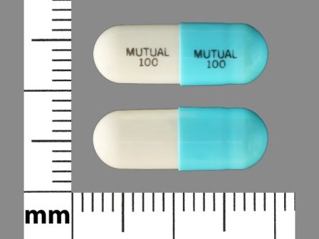 Mutual 100: (42291-249) Doxycycline (As Doxycycline Hyclate) 50 mg Oral Capsule by Avkare, Inc.