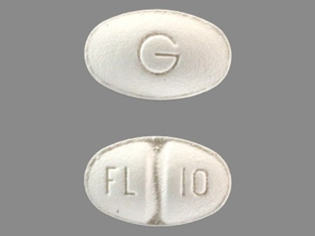 FL 10 G: (42291-278) Fluoxetine 10 mg (As Fluoxetine Hydrochloride 11.2 mg) Oral Tablet by Avkare, Inc.