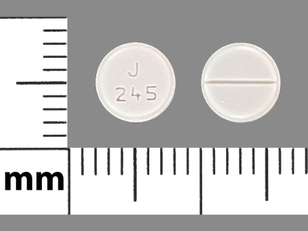 J 245: (42291-366) Lamotrigine 25 mg Oral Tablet by Avpak
