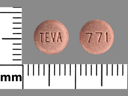 TEVA 771: (42291-665) Pravastatin Sodium 10 mg Oral Tablet by Avkare, Inc.