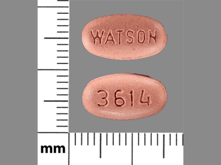 WATSON 3614: (42291-711) Ropinirole 8 mg 24 Hr Extended Release Tablet by Watson Laboratories, Inc.
