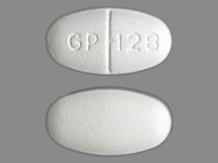 GP128: (43353-349) Metformin Hydrochloride 1 Gm Oral Tablet by Aphena Pharma Solutions - Tennessee, Inc.
