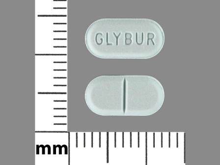 GLYBUR: (43353-656) Glyburide 5 mg Oral Tablet by Aphena Pharma Solutions - Tennessee, LLC