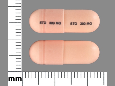 ETO 300 MG: (43353-753) Etodolac 300 mg Oral Capsule by Preferred Pharmaceuticals, Inc