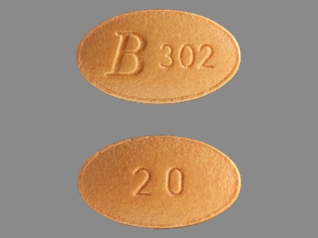 B302 20: (43353-773) Simvastatin 20 mg Oral Tablet by Aphena Pharma Solutions - Tennessee, Inc.