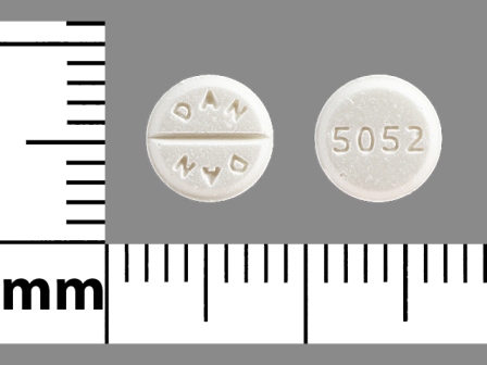 DAN DAN 5052: (43353-819) Prednisone 5 mg Oral Tablet by Aphena Pharma Solutions - Tennessee, LLC