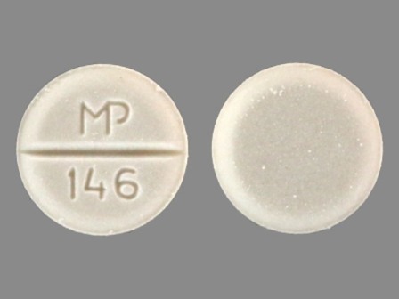 MP 146: (43353-830) Atenolol 50 mg Oral Tablet by Aphena Pharma Solutions - Tennessee, LLC