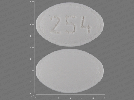 254: (43547-254) Carvedilol 3.125 mg Oral Tablet by Marlex Pharmaceuticals Inc