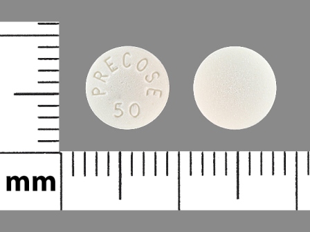 PRECOSE 50: (47781-341) Acarbose 50 mg Oral Tablet by Alvogen, Inc.