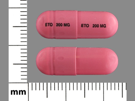 ETO 200 MG: (49158-505) Etodolac 200 mg Oral Capsule by Taro Pharmaceuticals Laboratories, Inc.