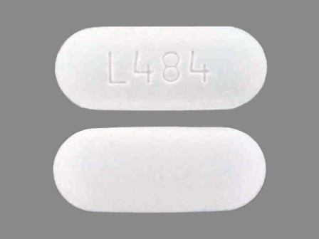 L484 white tablet