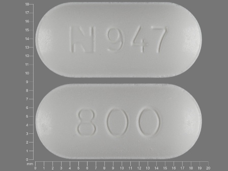 N947 800: (49349-668) Acycycloguanosine 800 mg Oral Tablet by Remedyrepack Inc.