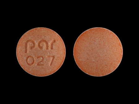 Par 027: (49884-027) Hydralazine Hydrochloride 25 mg Oral Tablet by Par Pharmaceutical, Inc.