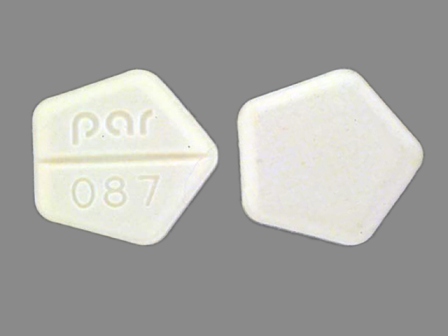 par 087: (49884-087) Dexamethasone 4 mg Oral Tablet by Fera Pharmaceuticals, LLC