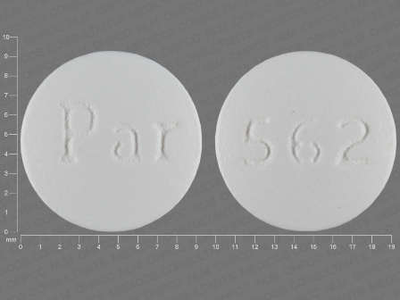 Par 562: (49884-562) Lamotrigine 50 mg 24 Hr Extended Release Enteric Coated Tablet by Par Pharmaceutical Inc.