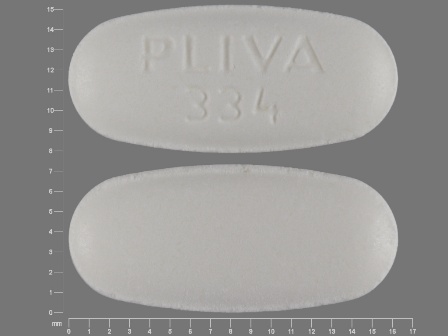 PLIVA 334: (50090-2521) Metronidazole 500 mg Oral Tablet by A-s Medication Solutions
