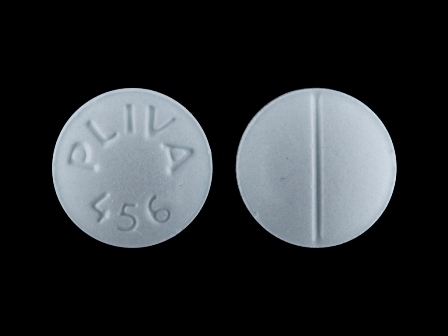 PLIVA 456: (50111-456) Oxybutynin Chloride 5 mg Oral Tablet by Pliva Inc.