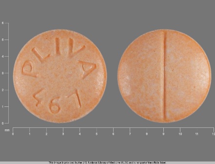 PLIVA 467: (50111-467) Propranolol Hydrochloride 10 mg Oral Tablet by Pliva Inc.