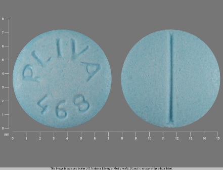 PLIVA 468: (50111-468) Propranolol Hydrochloride 20 mg Oral Tablet by Pliva Inc.