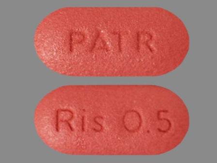 Ris 0 5 PATR: (50458-591) Risperidone 0.5 mg Oral Tablet by Cardinal Health