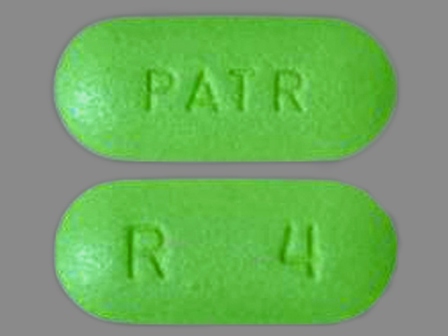 R4 PATR: (50458-595) Risperidone 4 mg Oral Tablet by Aphena Pharma Solutions - Tennessee, LLC