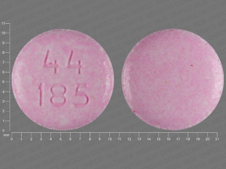 44 185: (50844-185) Apap 80 mg Chewable Tablet by L.n.k. International, Inc.