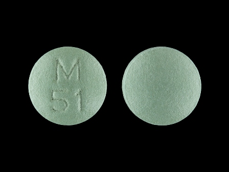 M 51: (51079-107) Amitriptyline Hydrochloride 25 mg Oral Tablet by Mylan Institutional Inc.