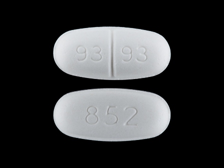 93 93 852: (51079-126) Metronidazole 500 mg Oral Tablet by Udl Laboratories, Inc.