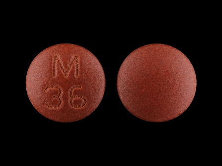 M 36: (51079-133) Amitriptyline Hydrochloride 50 mg Oral Tablet by Mylan Institutional Inc.