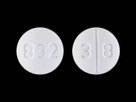 0832 38  OR 832 38: (51079-628) Oxybutynin Chloride 5 mg Oral Tablet by Udl Laboratories, Inc.