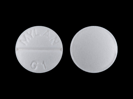 MYLAN G1: (51079-810) Glipizide 5 mg Oral Tablet by Udl Laboratories, Inc.