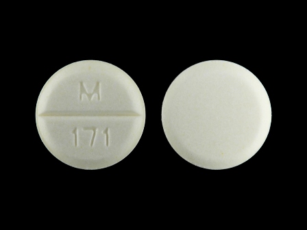 M 171: (51079-813) Nadolol 40 mg Oral Tablet by Udl Laboratories, Inc.