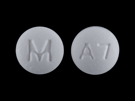 M A7: (51079-941) Alendronic Acid 10 mg (As Alendronate Sodium 13.1 mg) Oral Tablet by Mylan Institutional Inc.